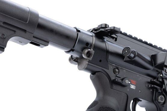 MR762 HK rifle with QD end plate